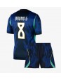 Detské Futbalové oblečenie Brazília Bruno Guimaraes #8 MS 2026 Krátky Rukáv - Preč (+ trenírky)